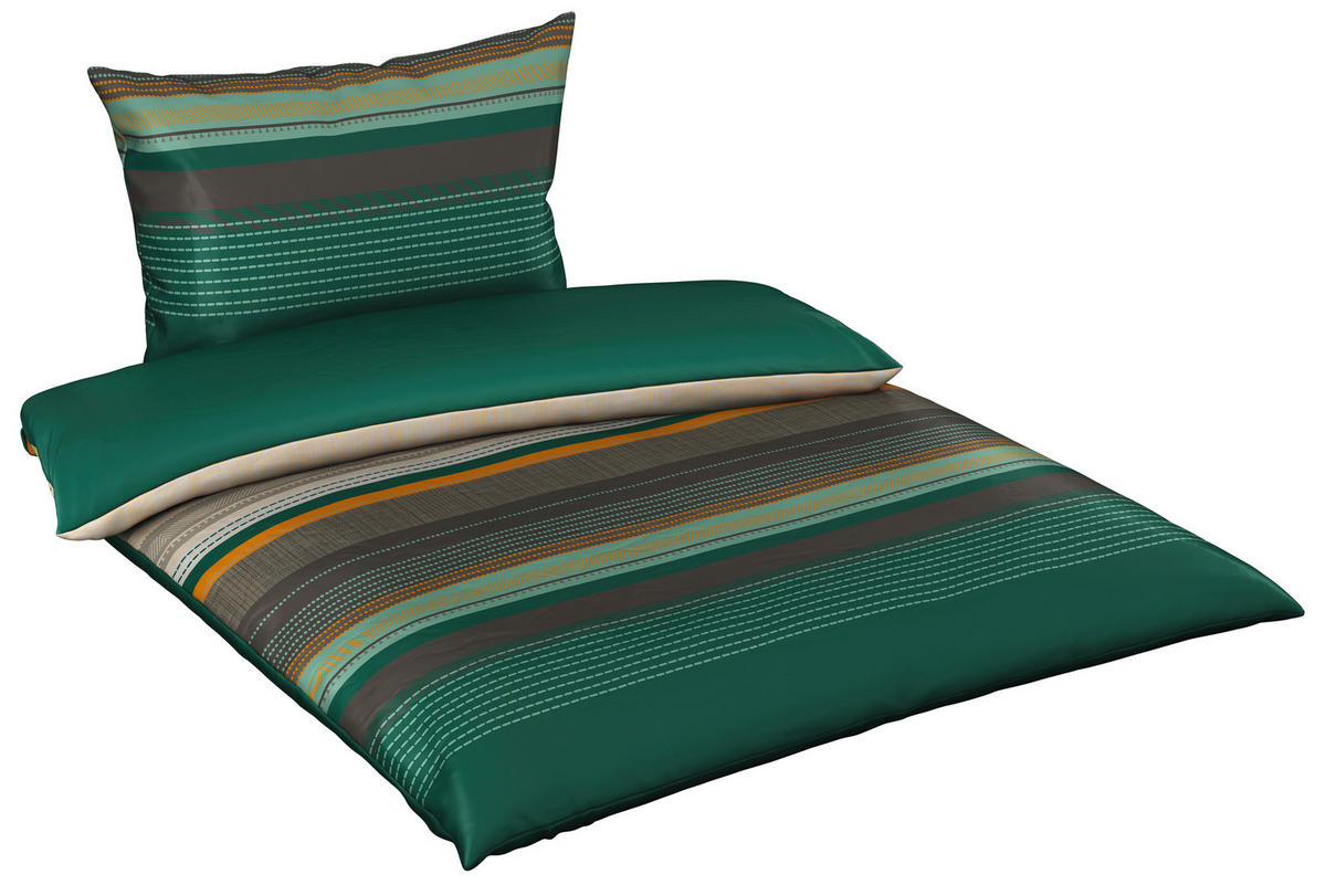 POSTELJINA ALEX 140/200 cm makosaten zelena  - zelena, Konvencionalno, tekstil (140/200cm) - Esposa