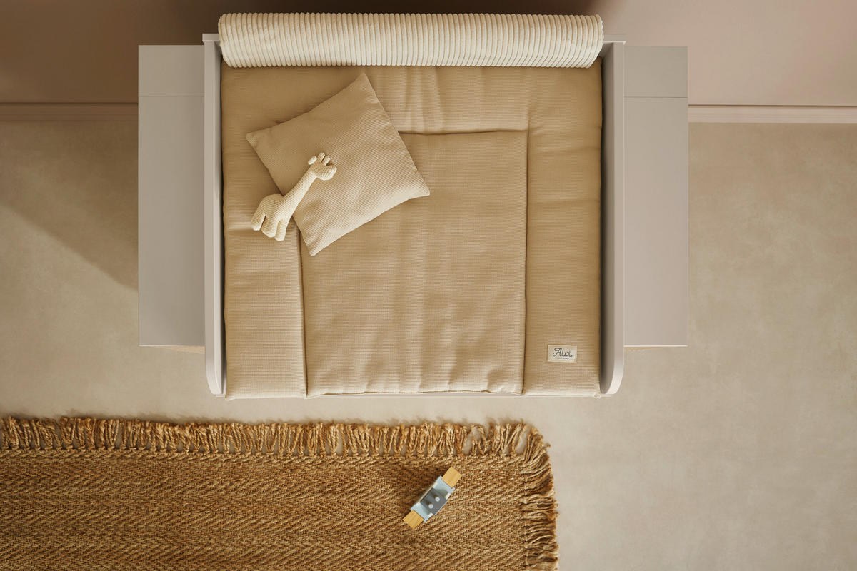 NASTAVAK ZA PREVIJANJE  Jonte  - bež, Basics, drvni materijal (124/13/79cm) - Paidi