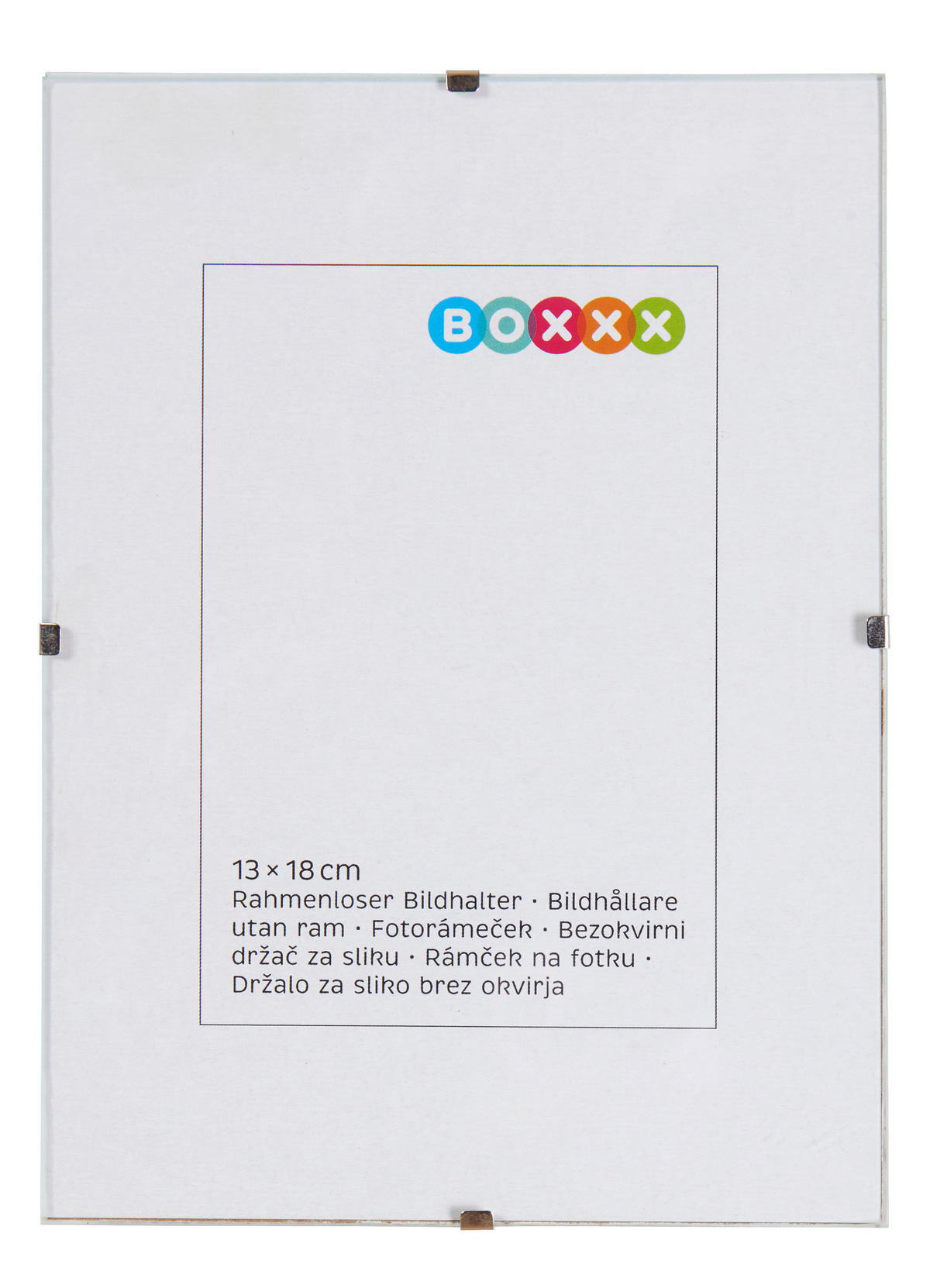 CLIPRAHMEN in Klar  - Klar, Basics, Glas (18/13/1cm) - Boxxx