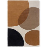 WOLLTEPPICH 200/290 cm Kollektion 1876 Ruvia Braun, Creme, Schwarz rechteckig  - Creme/Schwarz, Basics, Textil (200/290cm) - Villeroy & Boch