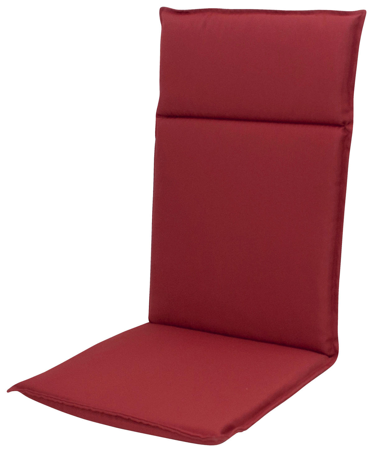 PODLOŽKA NA ŽIDLI, 119/48/5 cm - vínově červená, textil (119/48/5cm) - Ambia Garden