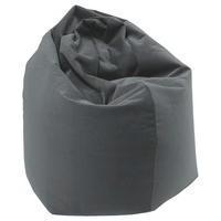 SITZSACK Webstoff 220 L  - Grau, KONVENTIONELL, Textil (65/95cm) - Xora