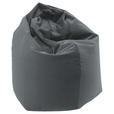 SITZSACK Webstoff 220 L  - Grau, KONVENTIONELL, Textil (65/95cm) - Xora
