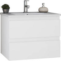 ELEMENT S UMIVAONIKOM  bijela  - bijela, Moderno, drvni materijal/keramika (65/53/45cm)