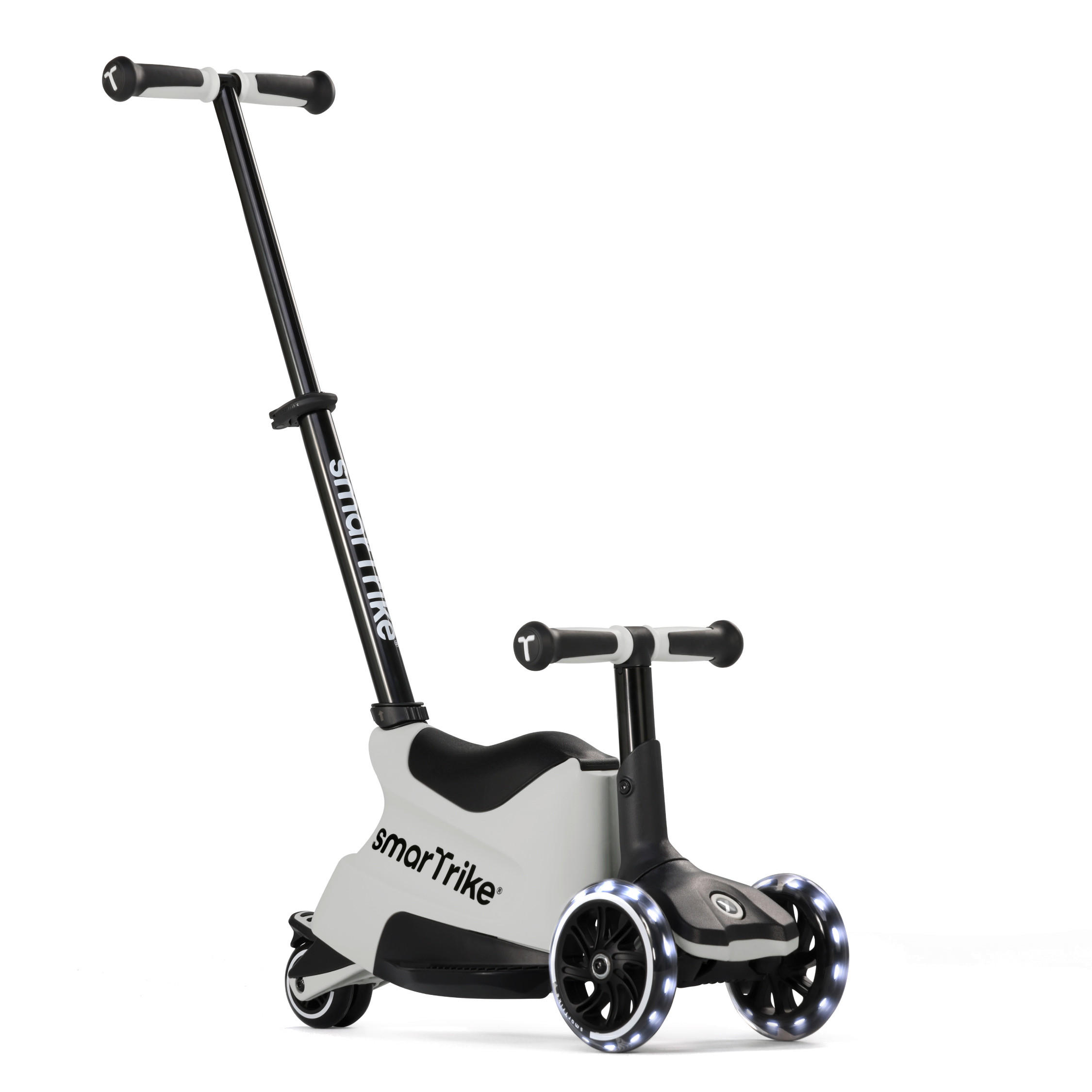 KINDERSCOOTER Xtend Ride-on  - Hellgrau, Basics, Metall (25/90/66cm)