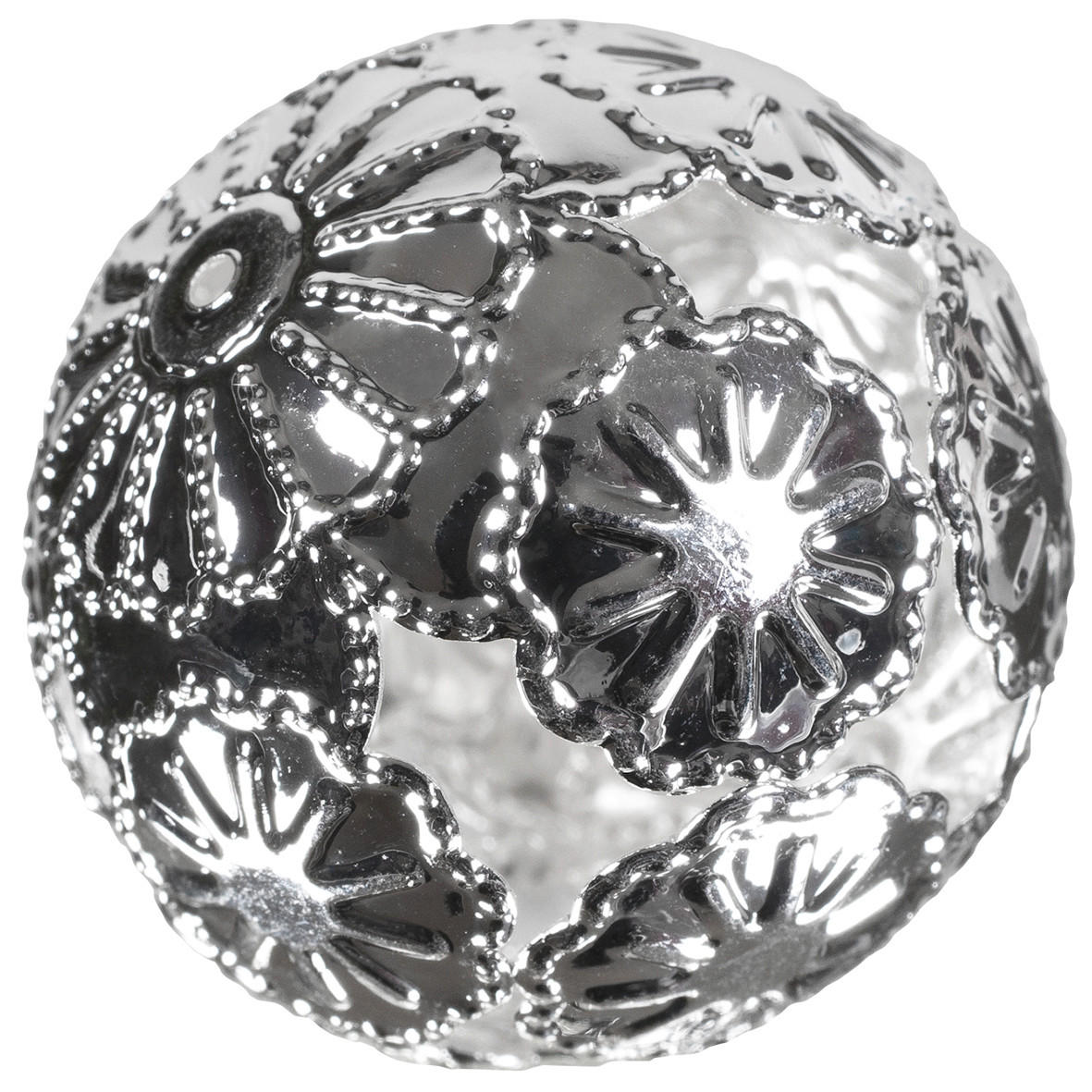 DEKOKUGELSET - Silberfarben, Basics, Metall (0,24kg) - Ambia Home