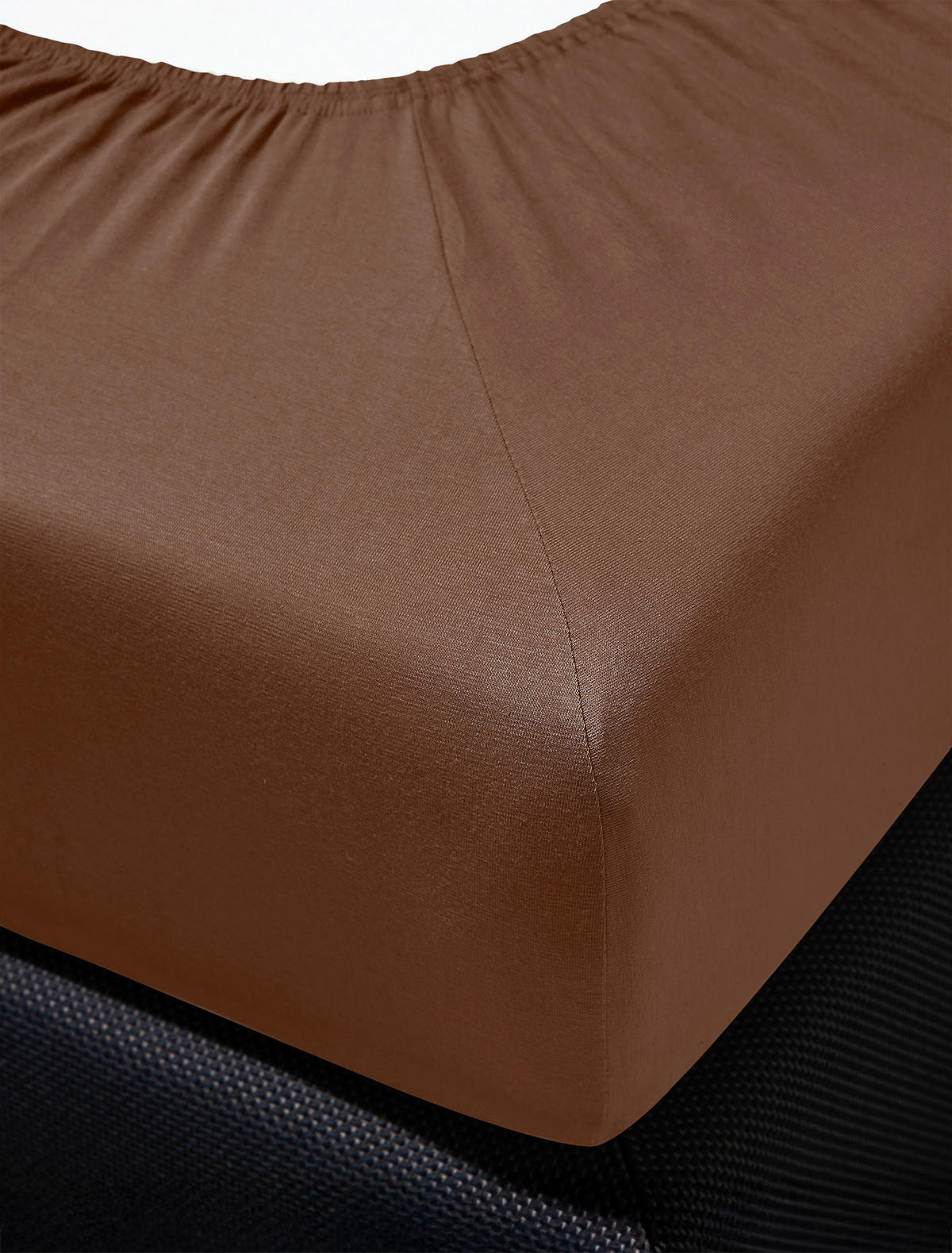 SPANNBETTTUCH Jersey 100/200 cm  - Braun, KONVENTIONELL, Textil (100/200cm) - Irisette