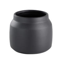 PFLANZENTOPF 16/14 cm Schwarz  - Schwarz, LIFESTYLE, Keramik (16/14cm)