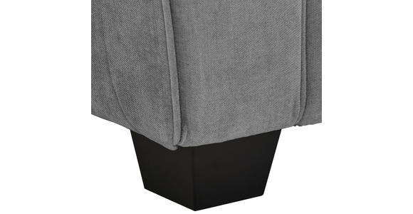 SESSEL in Chenille Grau  - Schwarz/Grau, KONVENTIONELL, Kunststoff/Textil (106/88/86cm) - Carryhome