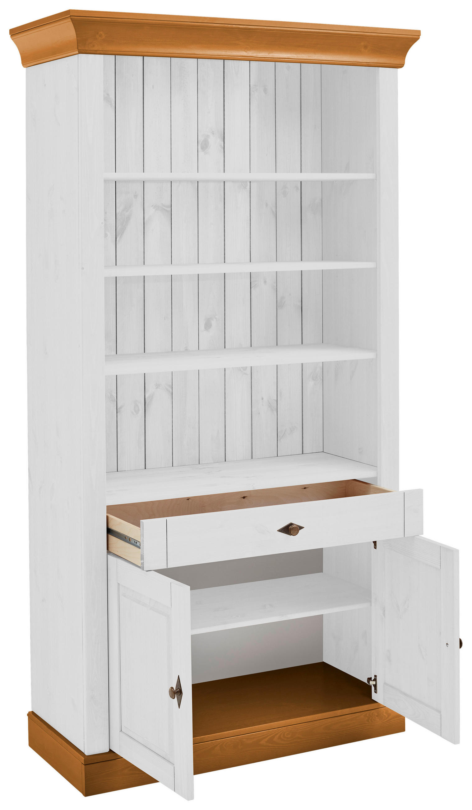 Boxxx Regal Weiß, Bernstein 108x202x45 cm