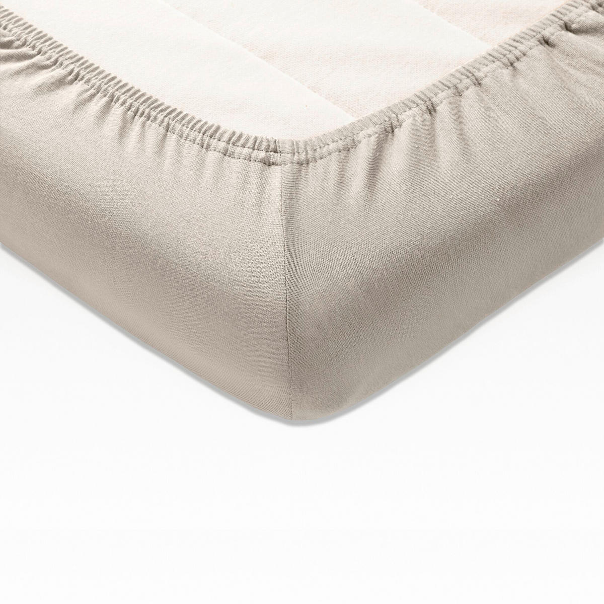 TOPPER-SPANNLEINTUCH 180-200/200 cm Jersey  - Graphitfarben, Basics, Textil (180-200/200cm) - Joop!