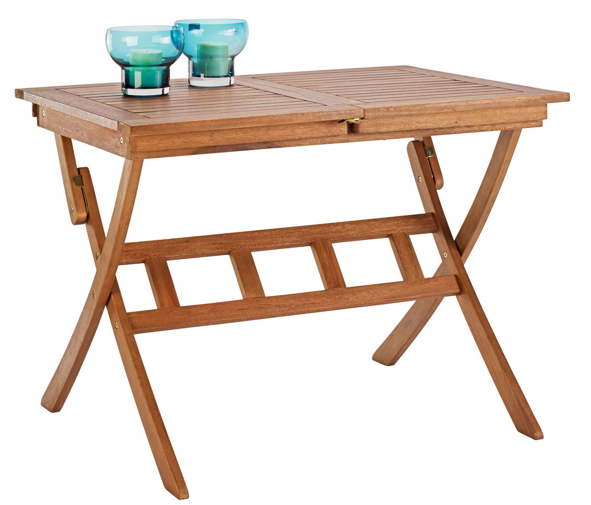 VRTNI SKLOPIVI STOL  boje tikovine  drvo      - boje tikovine, Romantično / ladanjski, drvo (100(140)/70/74cm) - Ambia Garden