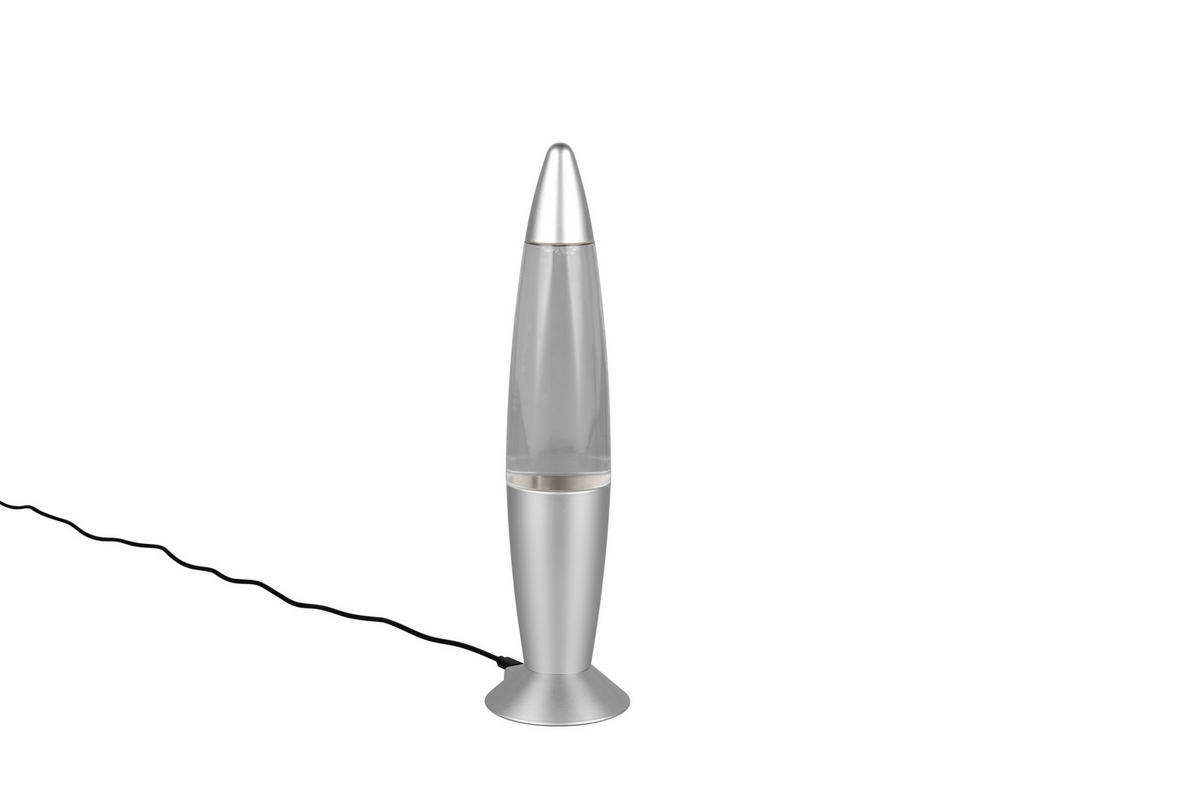 LED-TISCHLEUCHTE Holly 9/34,5 cm  - Transparent/Titanfarben, LIFESTYLE, Kunststoff (9/34,5cm)
