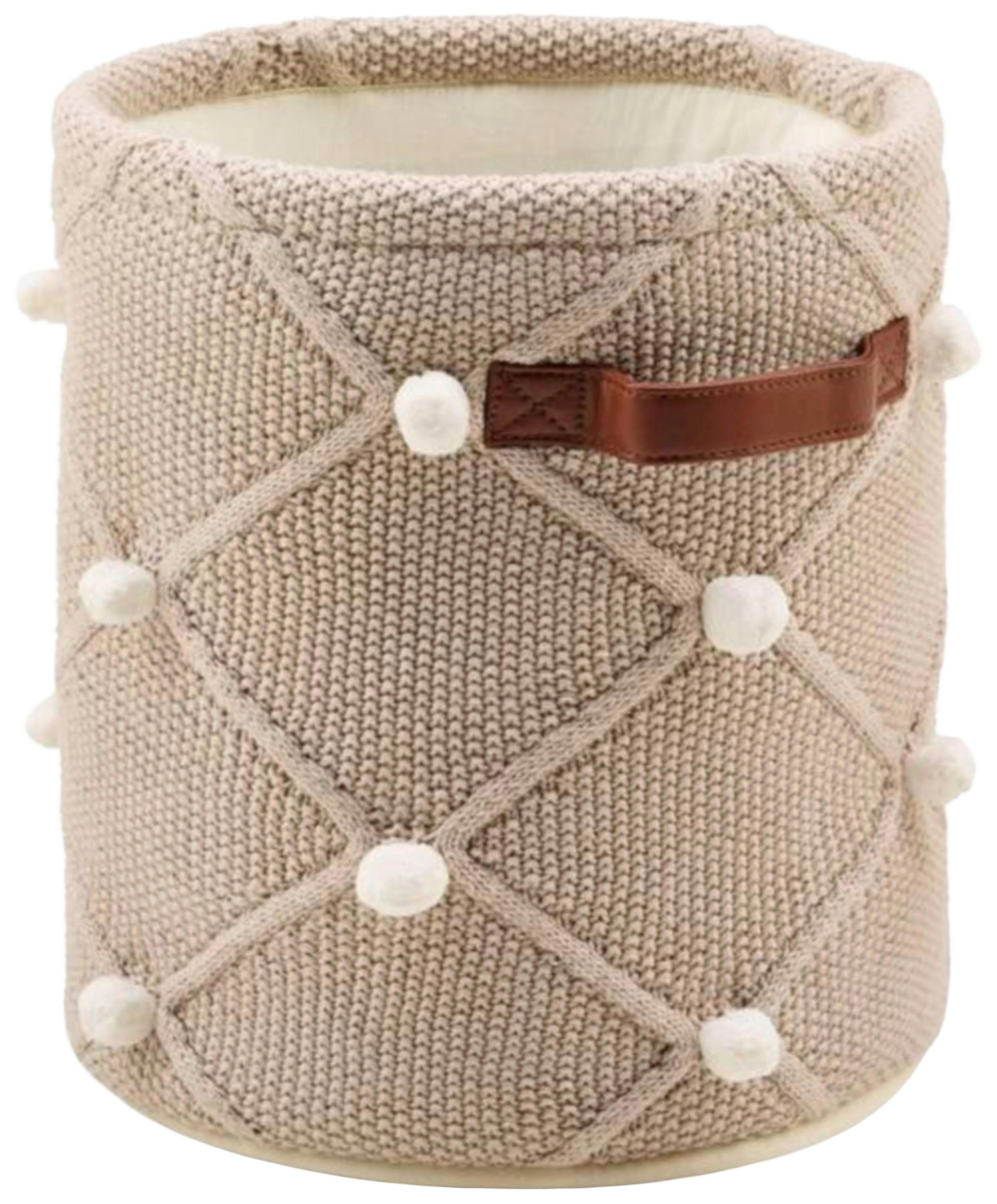 KORB - Beige, Trend, Textil (30/36cm) - Jimmylee