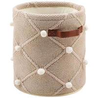 KORB - Beige, Trend, Textil (30/36cm) - Jimmylee
