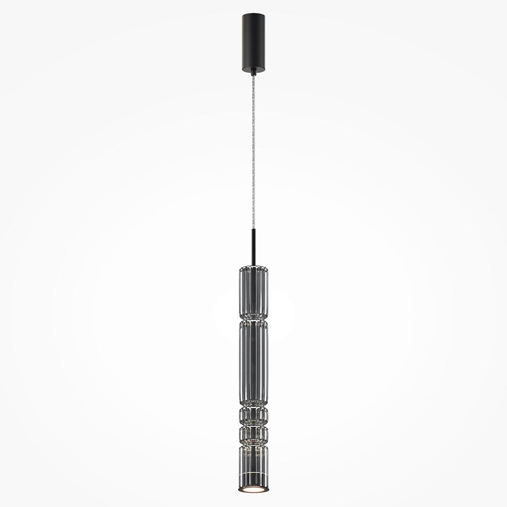 PENDELLEUCHTE 8/92,3 cm   - Schwarz, MODERN, Metall (8/92,3cm) - MAYTONI