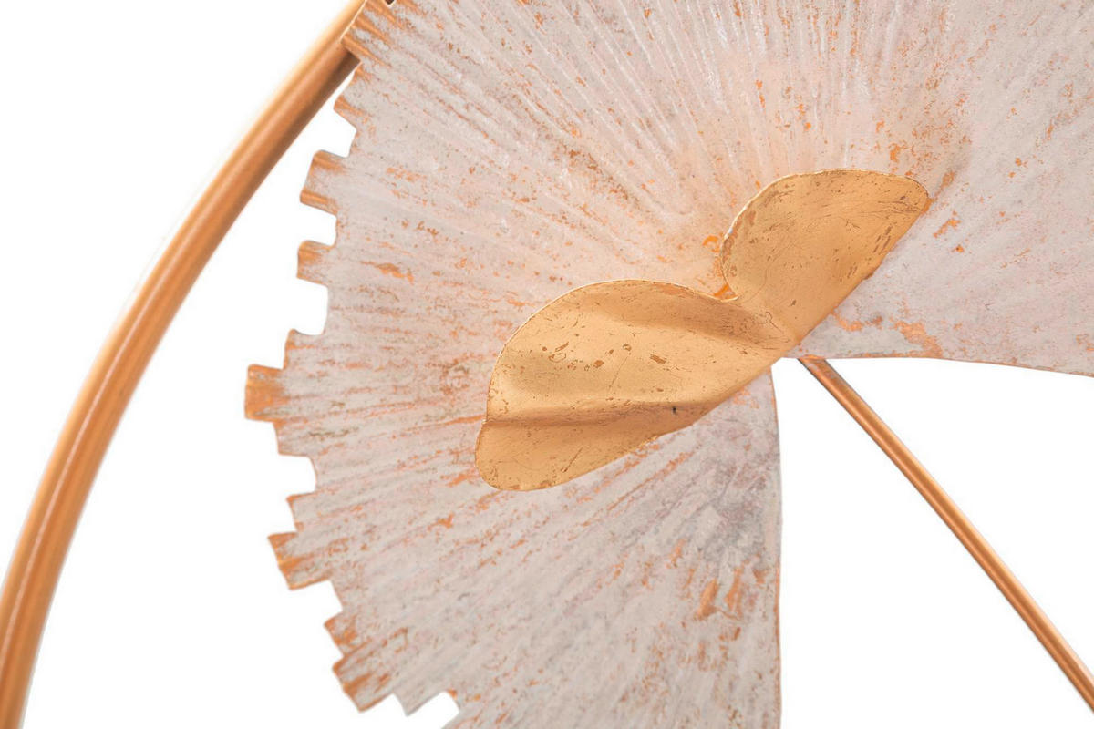 WANDDEKO  61/61/5.7 cm   - Goldfarben/Braun, Basics, Metall (61/61/5.7cm)