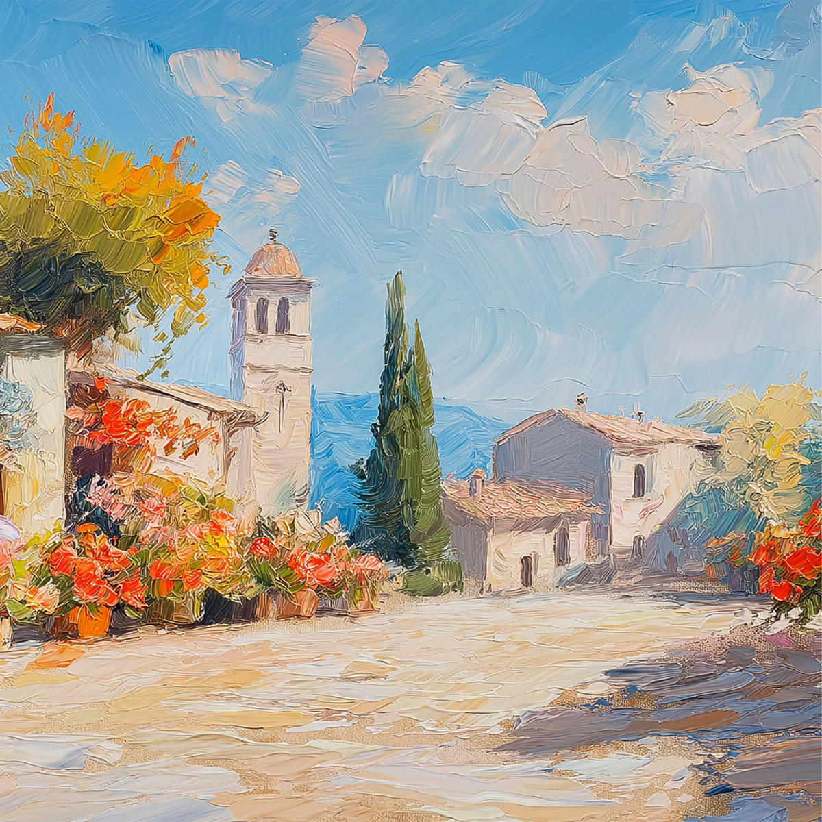 GLASBILD Architektur  - Multicolor, Basics, Glas (30/90/1,40cm) - Euroart