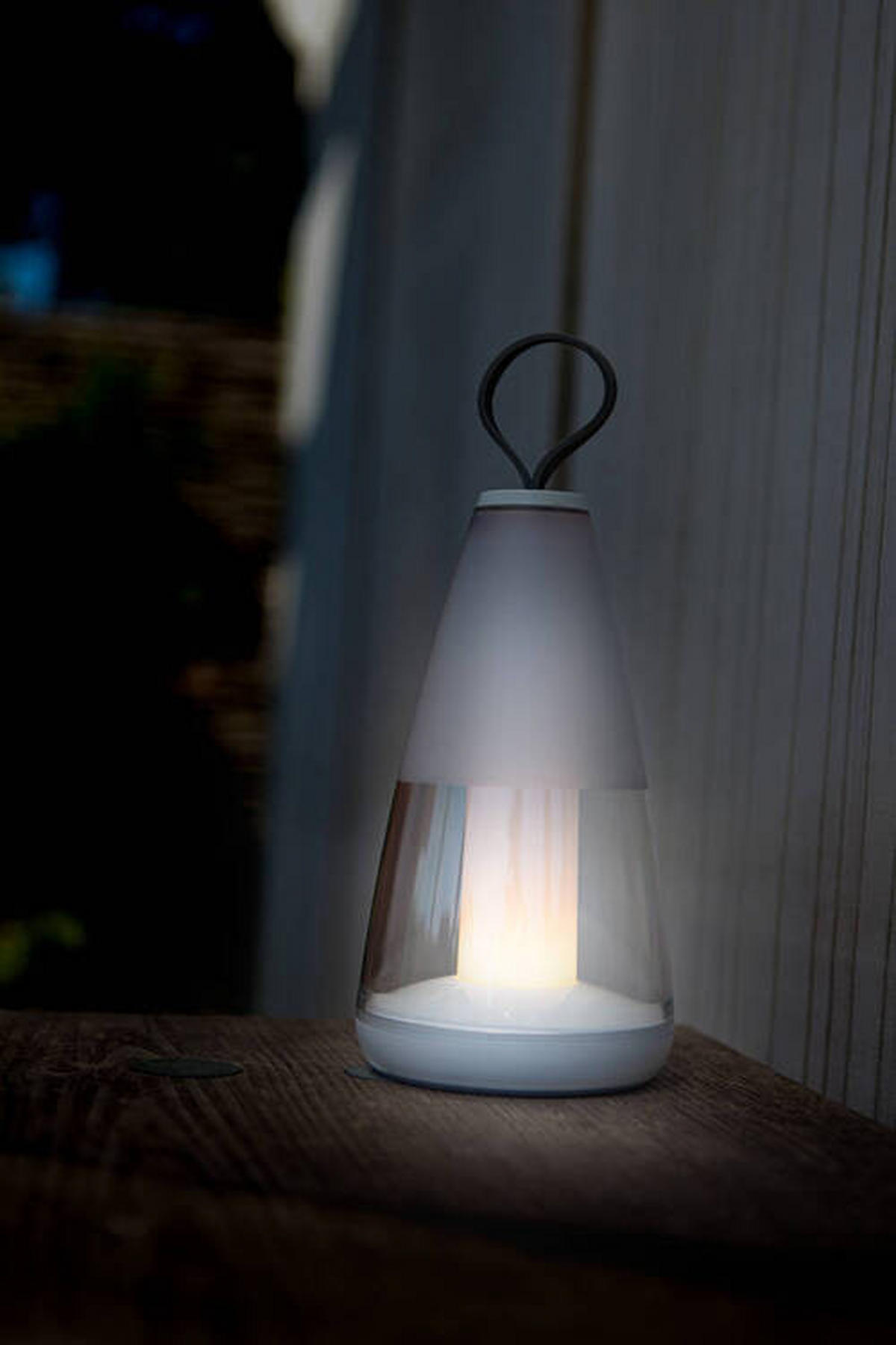 LED-AUßENLEUCHTE 12/29 cm   - Weiß, Design, Kunststoff (12/29cm)