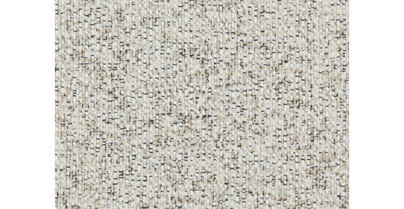 ECKSOFA in Struktur Creme 205/284 cm - Creme/Schwarz, Design, Kunststoff/Textil (205/284cm) - Xora