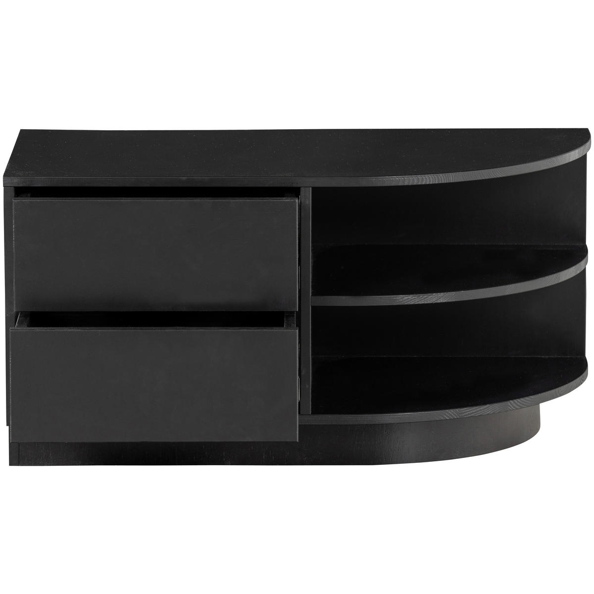 LOWBOARD Finca  in 78/40/40 cm  - Schwarz, Design, Holz (78/40/40cm) - Livetastic