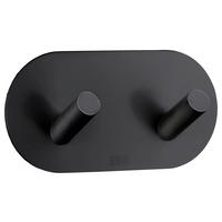 HAKEN  in Schwarz  - Schwarz, Basics, Metall (4,8cm) - Smedbo