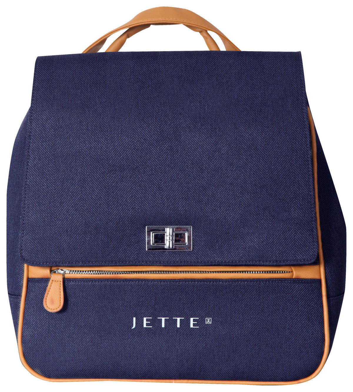 WICKELTASCHE  - Weiß/Dunkelblau, Basics, Textil (32/14/32cm) - Jette