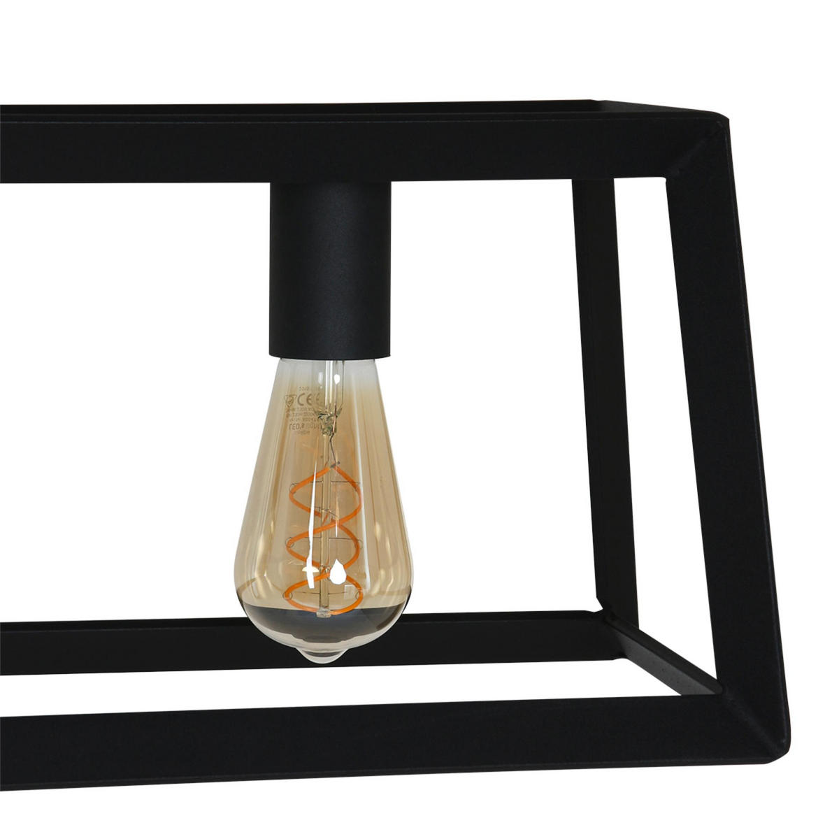 PENDELLEUCHTE  20/120/140 cm   - Schwarz, Trend, Metall (20/120/140cm)