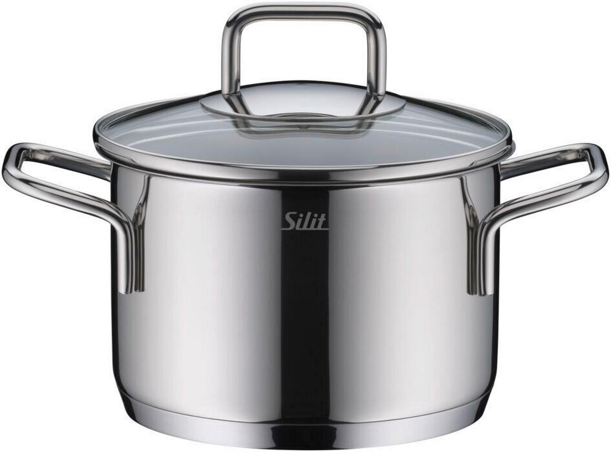 BRATENTOPF Extra Cook 2-3L L  - Edelstahlfarben, Basics, Metall (29,5/23/15,2cm) - Silit
