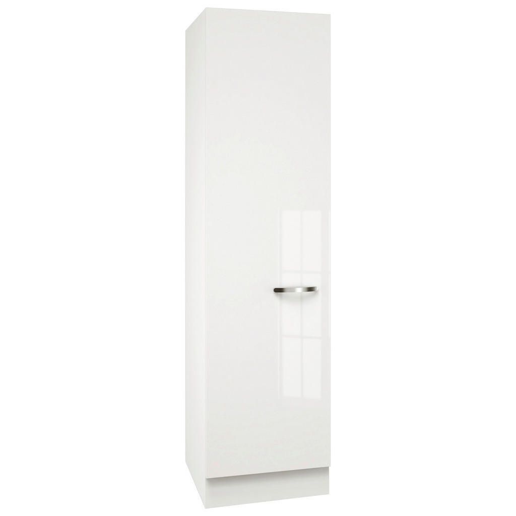 Thumbnail - FlexWell Geschirrschrank, Weiß, Weiß Hochglanz, Metall, 3 Fächer, 50x200x57 cm, Made in Germany, individuell planbar, Kü...