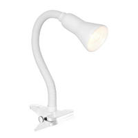 LED-KLEMMLEUCHTE Desk Partners 7.5/50 cm   - Weiß, Basics, Kunststoff/Metall (7.5/50cm) - Searchlight