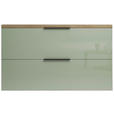 HÄNGESCHUHSCHRANK 140/82/19 cm  - Eichefarben/Schwarz, Design, Holzwerkstoff/Metall (140/82/19cm) - Xora
