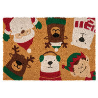 ROHOŽKA, 40/60 cm - viacfarebná, Konventionell, plast/prírodné materiály (40/60cm) - X-Mas