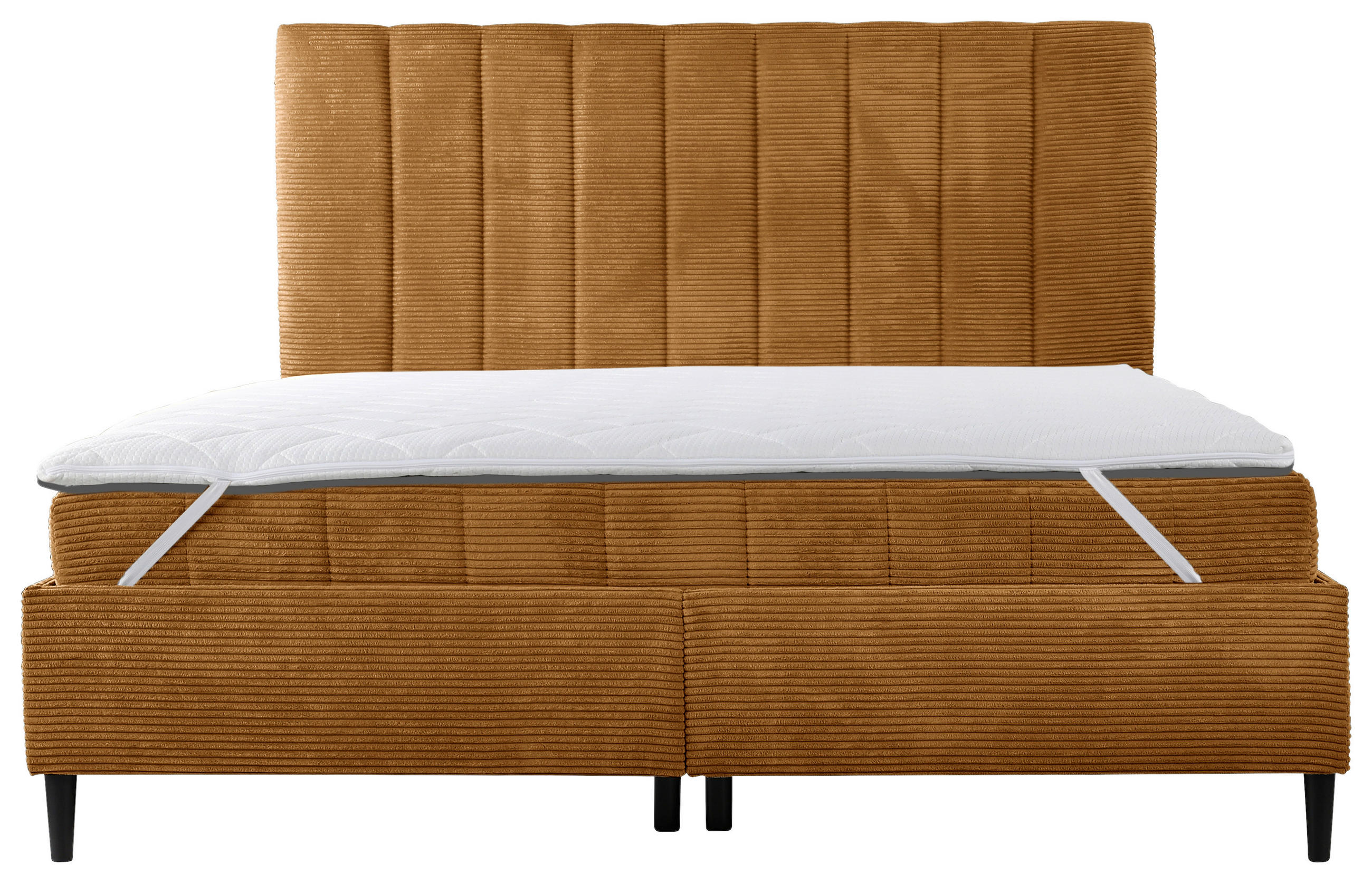 Thumbnail - Livetastic Polsterbett, Kupfer, Textil, Kiefer, Hartholz, H2, 7-Zonen, 180x200 cm, Schlafzimmer, Betten, Polsterbetten