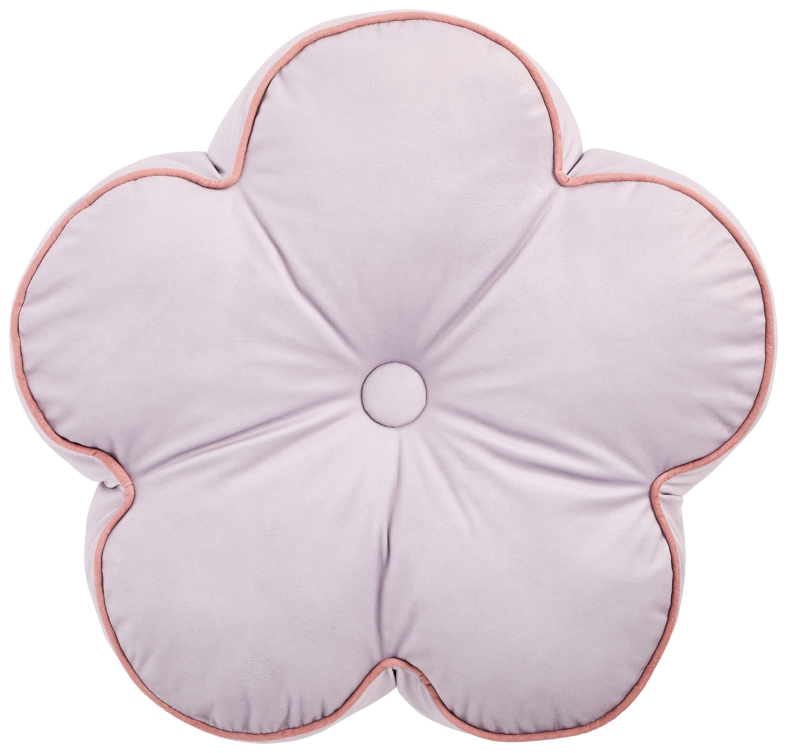 ZIERKISSEN  - Lila, Natur, Textil (45/45/10cm) - Esposa