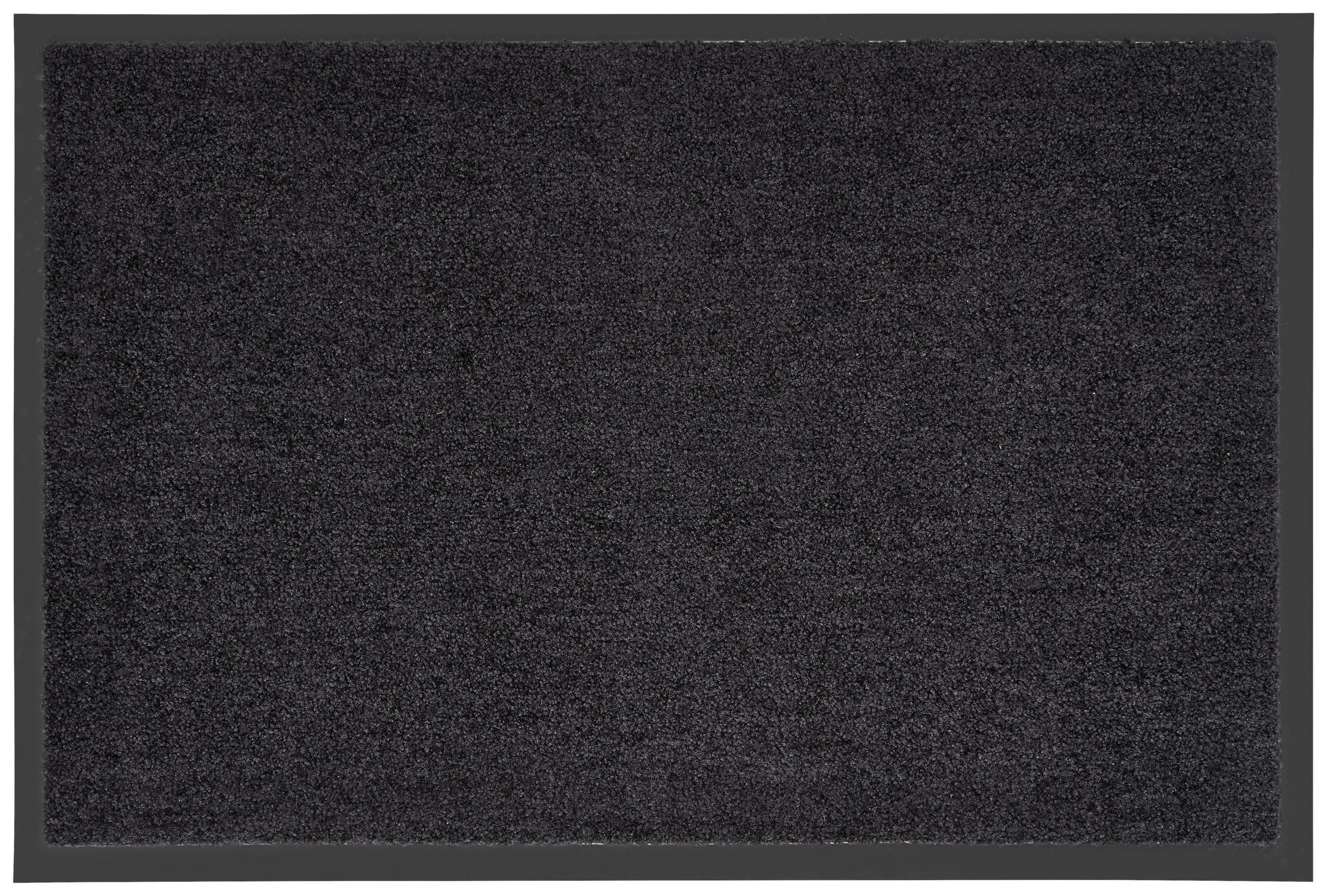 FUßMATTE  60/90 cm  Schwarz  - Schwarz, Basics, Textil (60/90cm) - Esposa