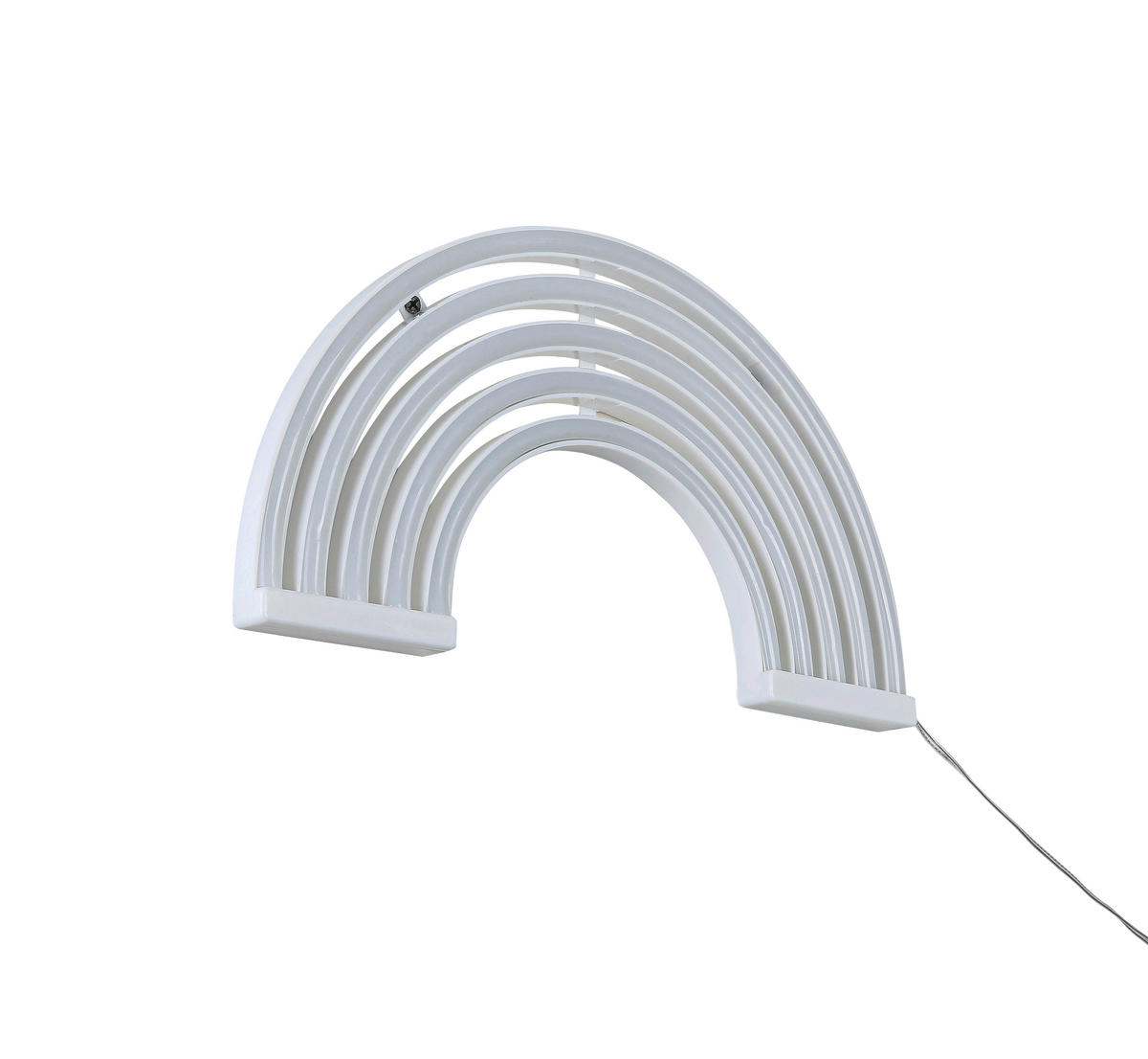 LED FALILÁMPA - áttetsző/fehér, Trend, műanyag (29,5/16/1,7cm) - Boxxx