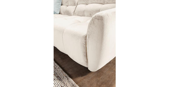 ECKSOFA Beige Flachgewebe  - Beige/Schwarz, MODERN, Kunststoff/Textil (275/235cm) - Landscape