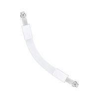 SCHIENENSYSTEM-VERBINDER - Weiß, Basics, Metall (18,9/1,8/3,6cm) - Paulmann