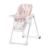 HOCHSTUHL Yummy  - Multicolor/Rosa, Basics (55.5/105/84.5cm) - kinderkraft