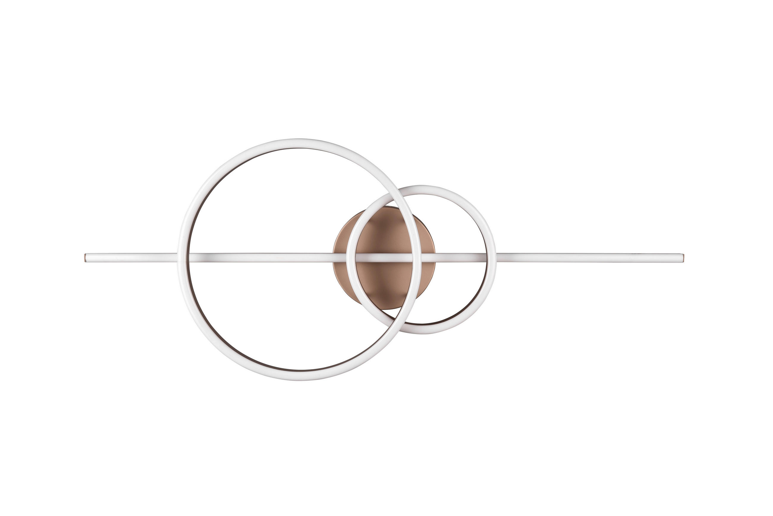 LED-DECKENLEUCHTE     - Braun, Design, Metall (100/12,5/40cm) - Trio Leuchten
