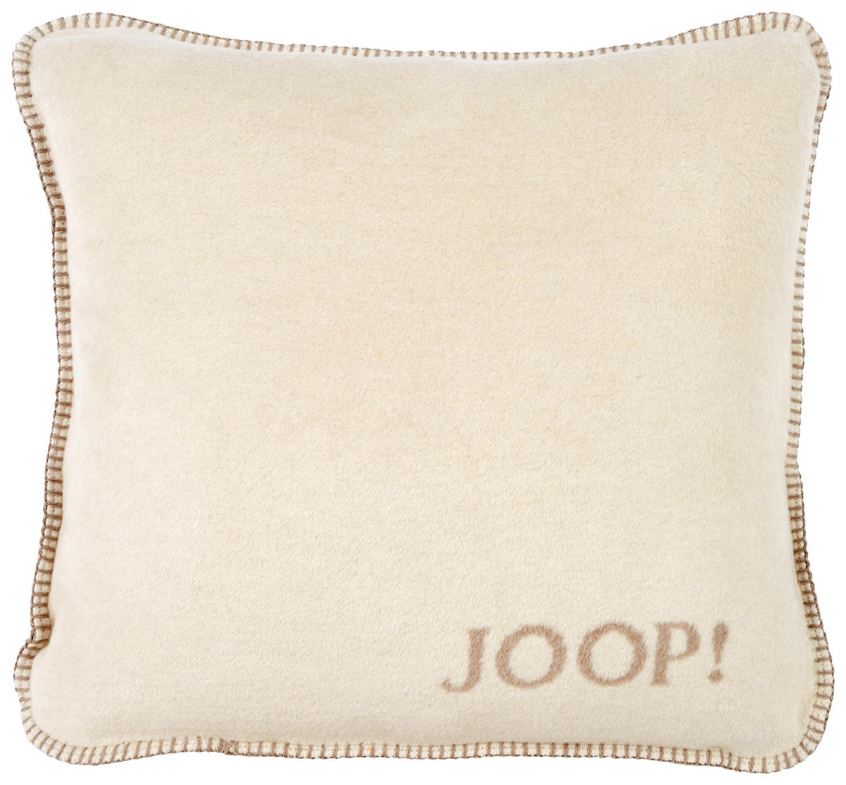KISSENHÜLLE UNI DOUBLEFACE 50/50 cm  - Sandfarben/Naturfarben, Design, Textil (50/50cm) - Joop!
