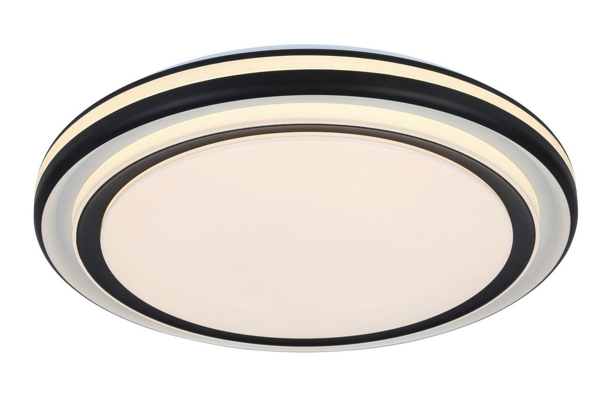 LED SVJETILJKA STROPNA  - bijela/crna, Trend, metal/plastika (65/9cm) - Novel