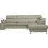 WOHNLANDSCHAFT in Leder Grau - Alufarben/Grau, Design, Leder/Metall (275/226cm) - Beldomo Premium WOHNLANDSCHAFT in Leder Grau - Alufarben/Grau, Design, Leder/Metall (275/226cm) - Beldomo Premium