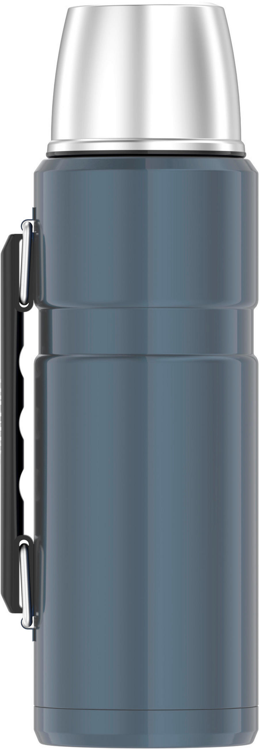 ISOLIERFLASCHE STAINLESS KING 1,2 L  - Dunkelgrau, Metall (1,2l) - Thermos