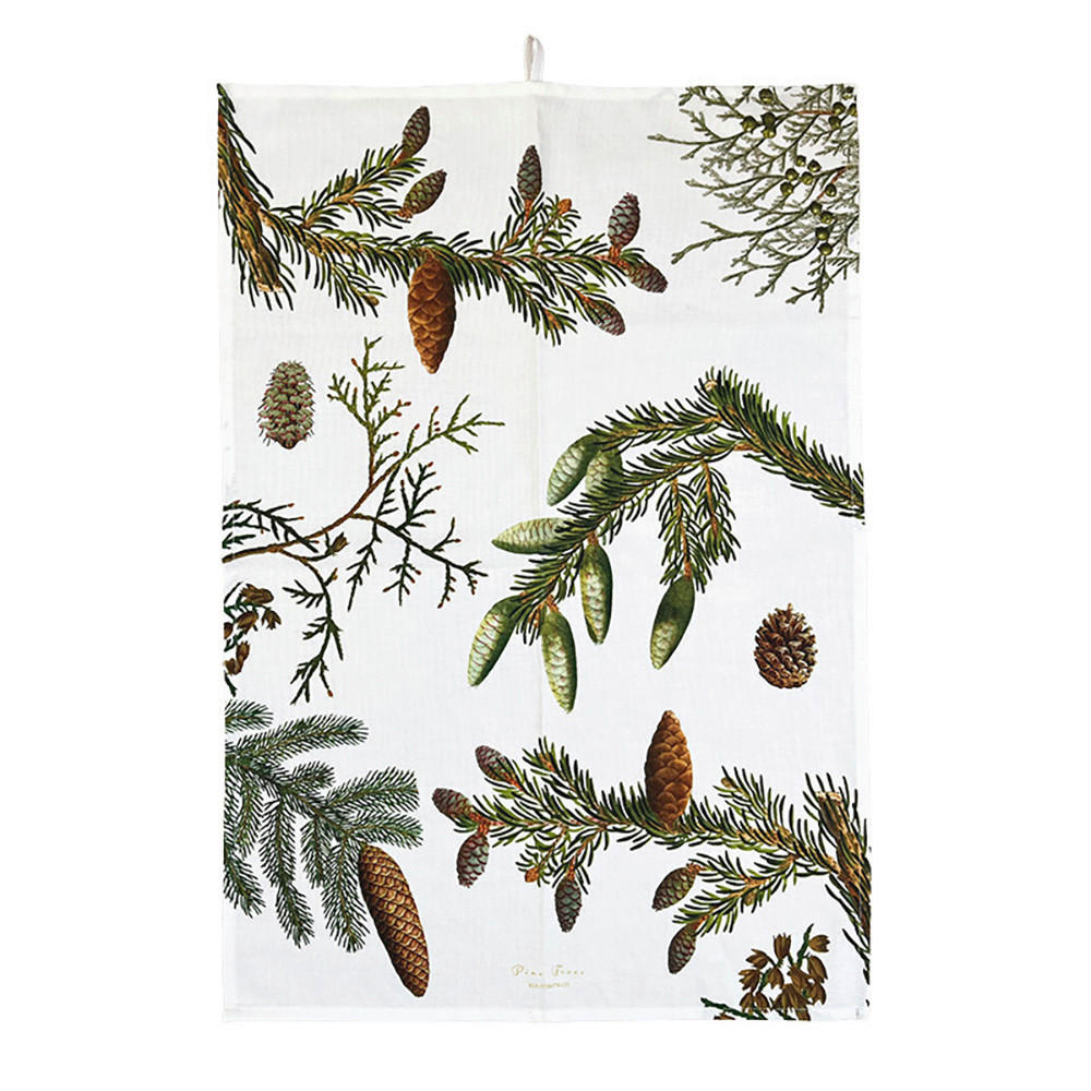 Thumbnail - Geschirrtuch-Set, Waldgrün, Textil, 3-teilig, 50x70 cm, hochwertige Qualität, Kochen, Geschirrtücher & Schürzen, Geschir...