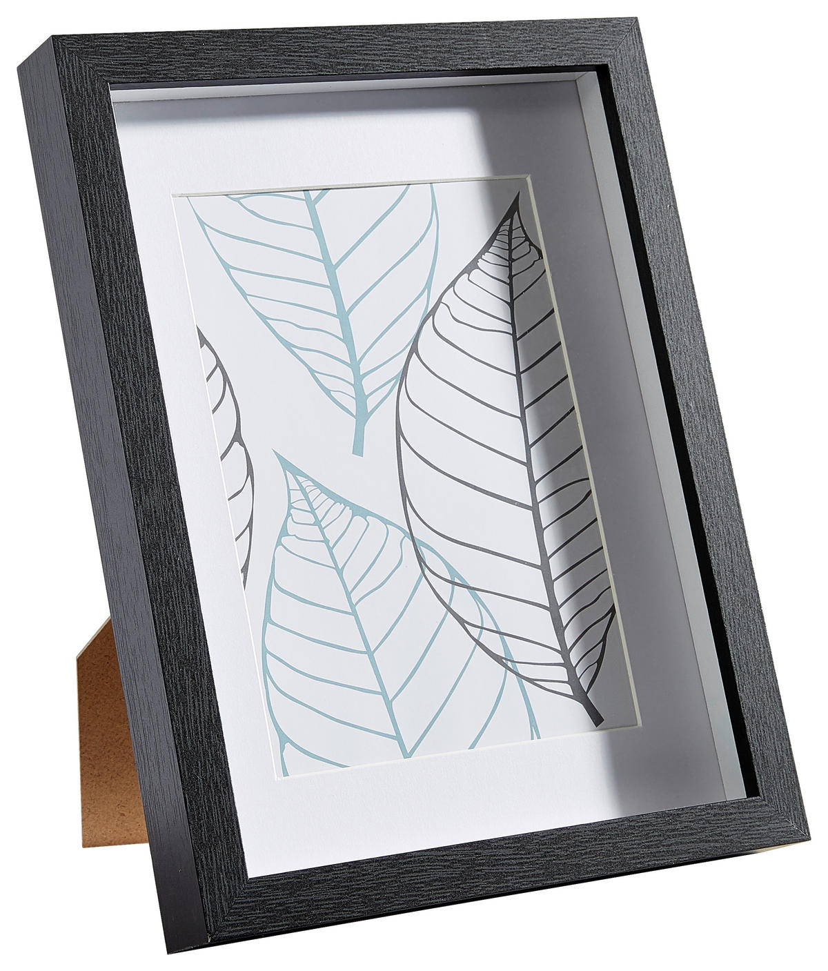 BILDERRAHMEN 20/26/3 cm  - Schwarz, Basics, Glas/Holz (20/26/3cm)