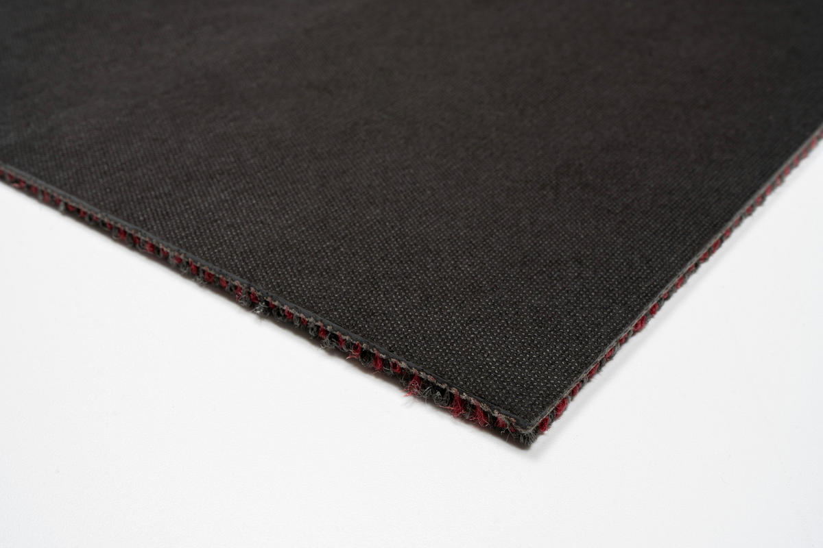 TEPPICHFLIESE 50/50 cm  in Rot  - Rot, Basics, Textil (50/50cm)