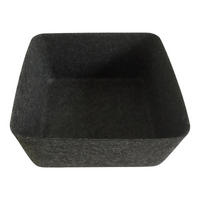 AUFBEWAHRUNGSBOX     - Grau, Basics, Textil (18/8/18cm)