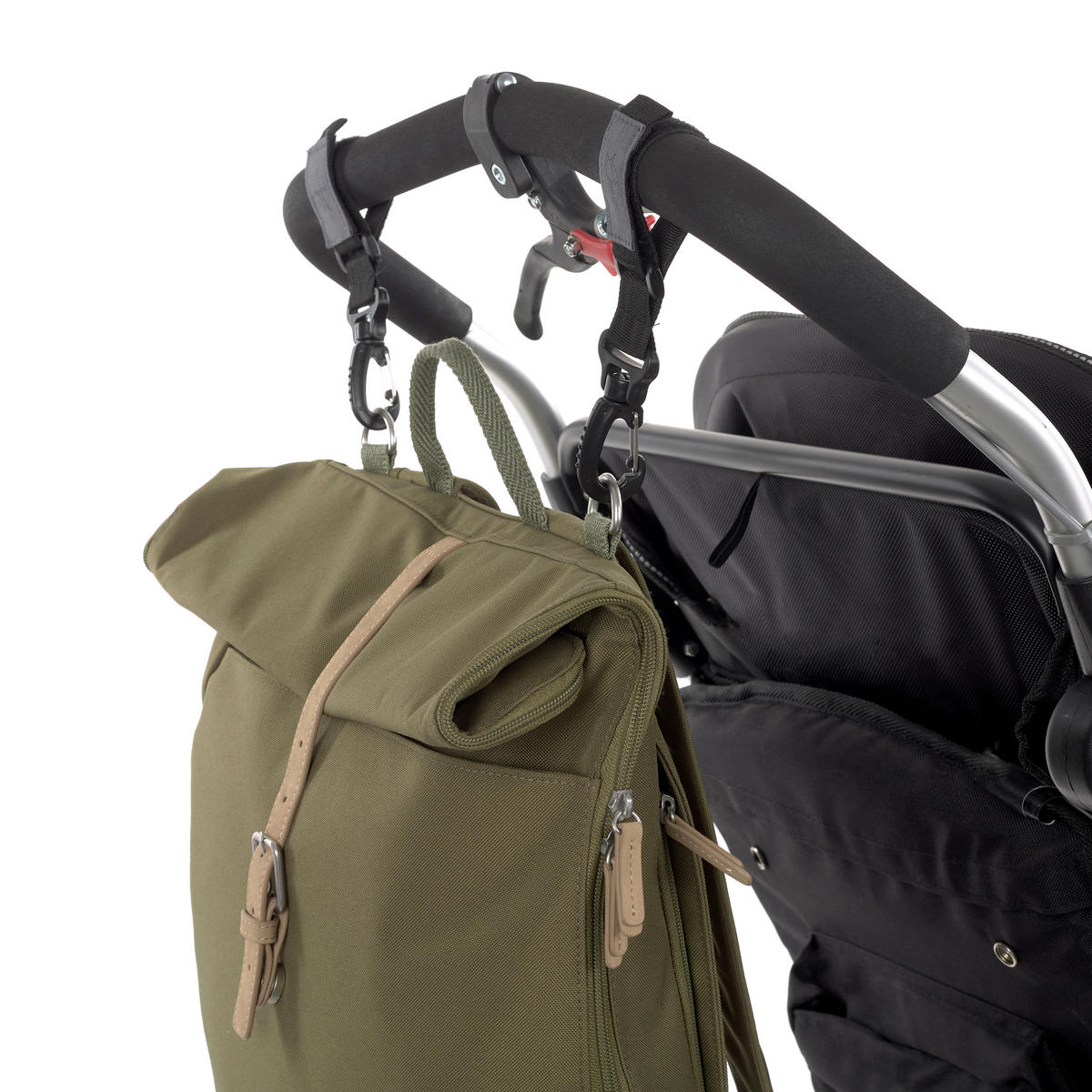 WICKELRUCKSACK Rolltop  - Grün, Trend, Textil (30/14,5/46cm) - Lässig